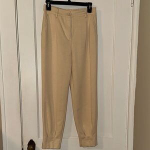 Chic Tan Women's Cropped Pants